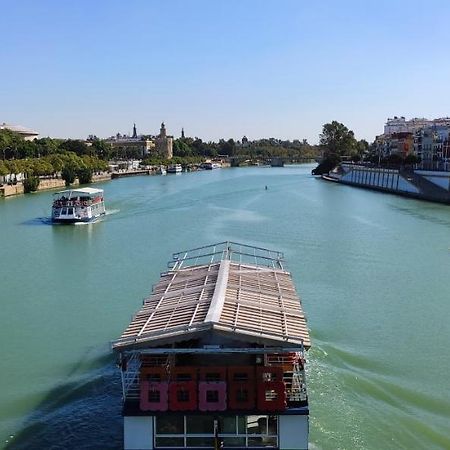 Apartamento Con Vistas Al Rio Guadalquivir En Triana, Sevilla Kültér fotó